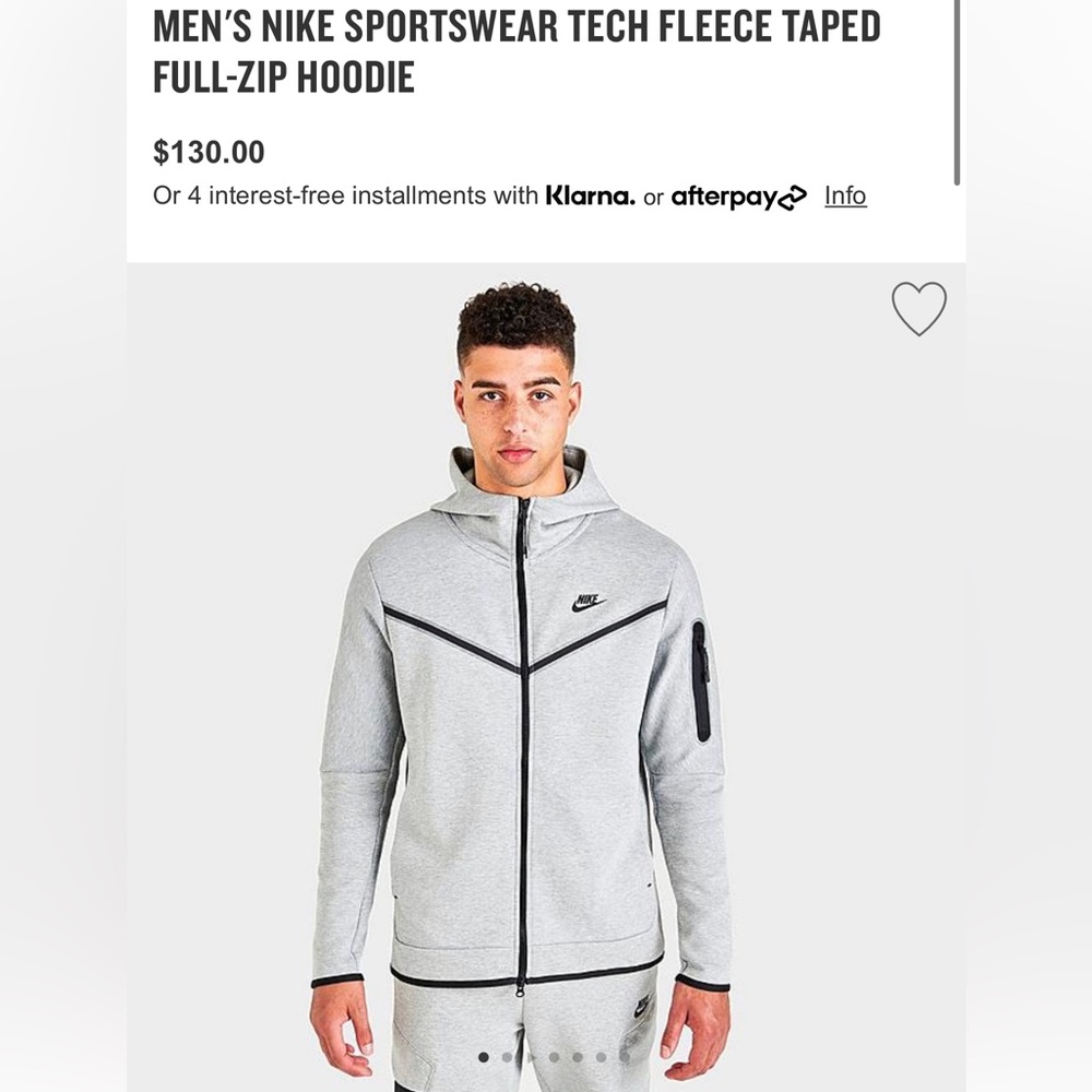 Brand new Nike tech hoodie